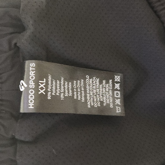 HODO SPORTS XL Black Men's Shorts - Picture 3 of 7